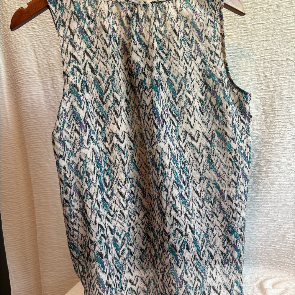 Daisy Fuentes Multicolor Patterned Blouse - Picture 5 of 8